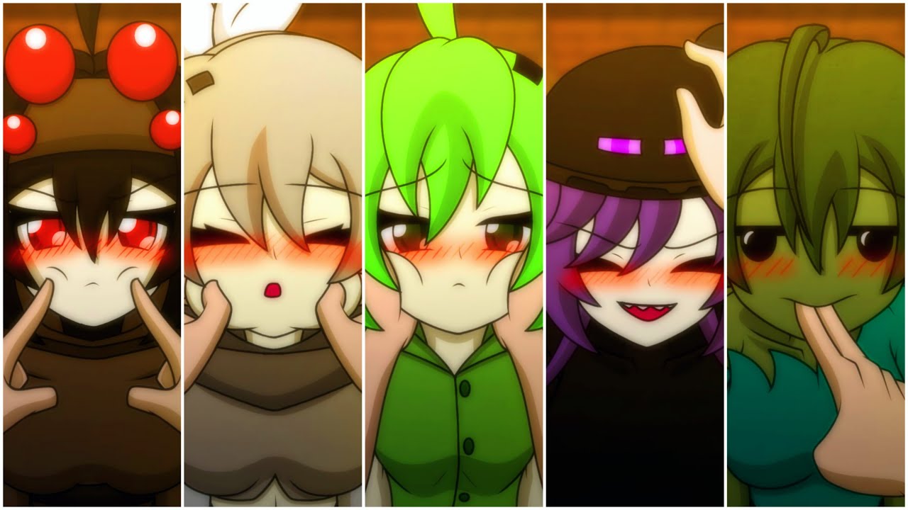 Mob Girls Affections Minecraft Anime Minecraft Mob Girls Affections Minecraft Anime Minecraft