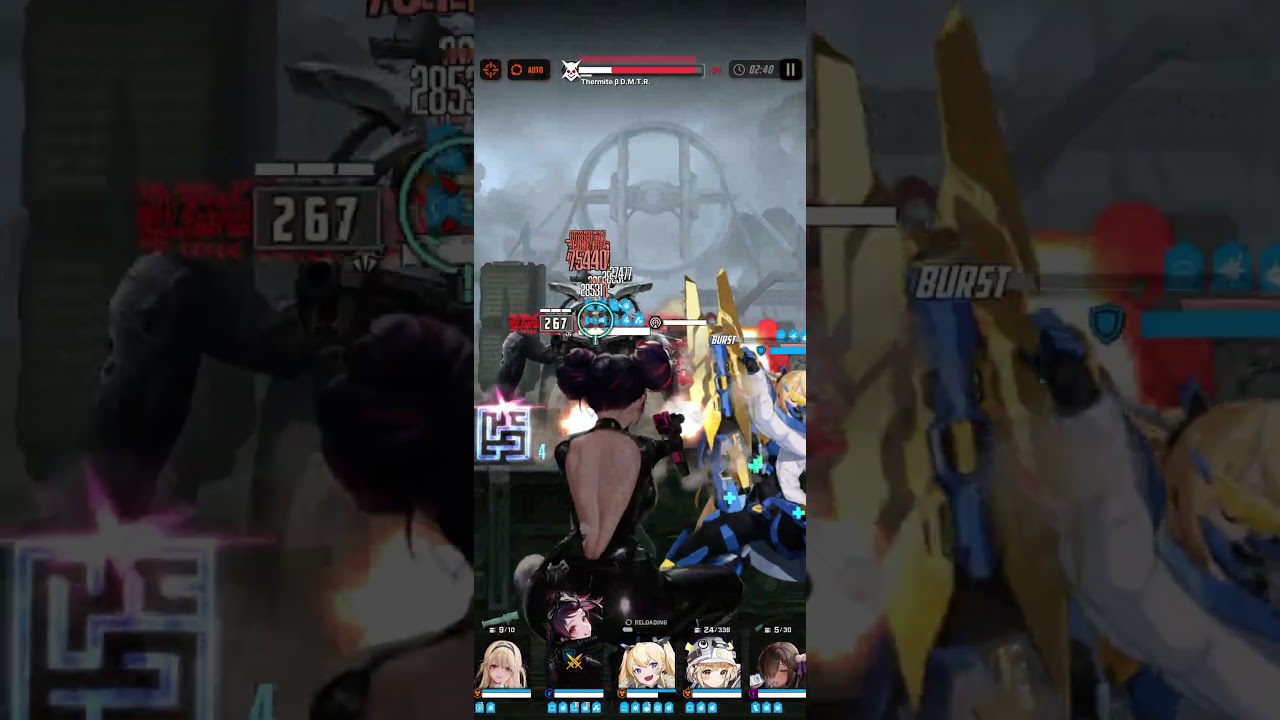 NIKKE Missilis Tower 610F Clear ニケ　ミシリスタワー #nikke #nikkegameplay
