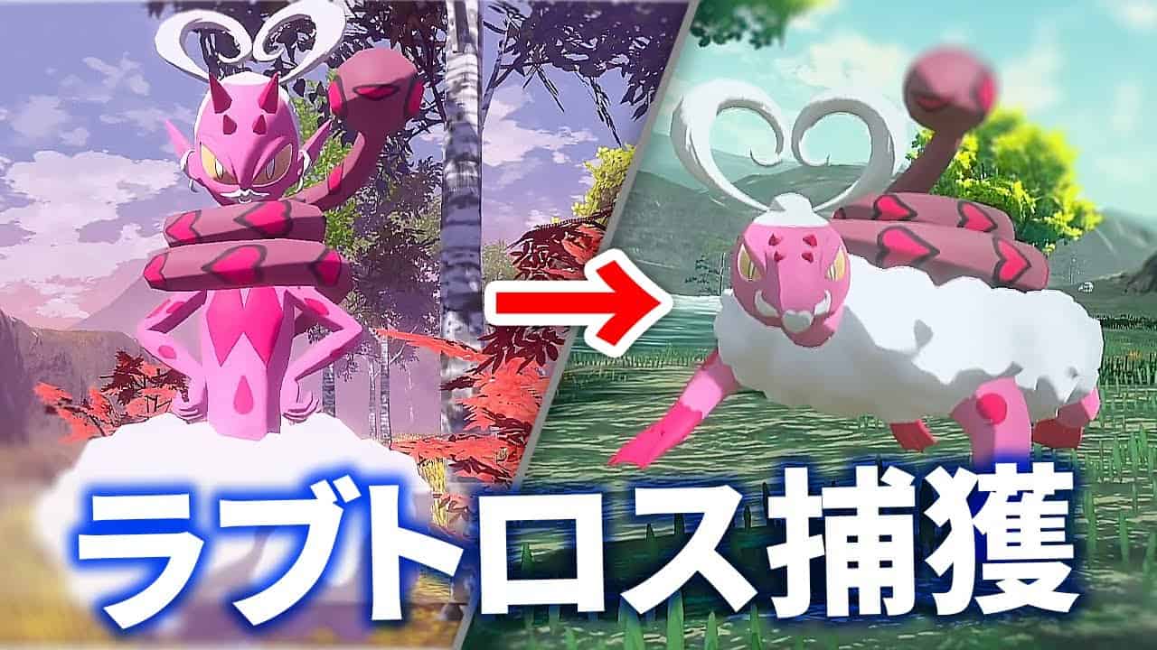 ポケモンアルセウス 新ポケ ラブトロス捕獲イベント 入手方法まとめ Pokemon Legends アルセウス ポケモン関連情報のまとめ動画