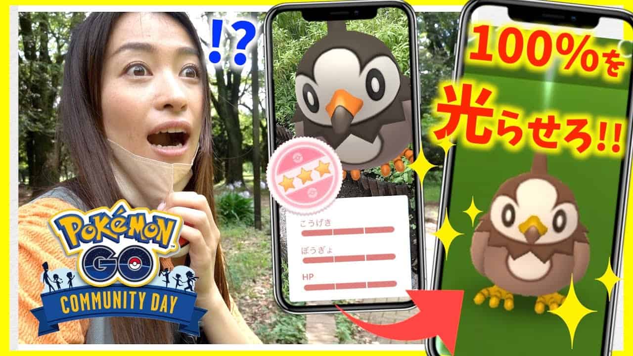個体値100 出現で本気のガチダッシュ ムックルのコミュニティデイで色違い100 を追いかけた結果 ポケモンgo ポケモン 関連情報のまとめ動画