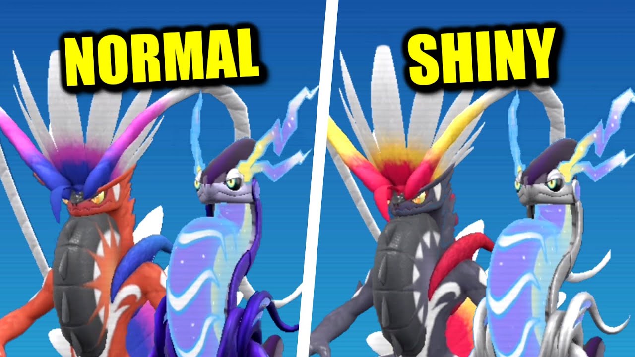 Pokémon Scarlet & Violet - All Shiny Pokémon (Comparison)