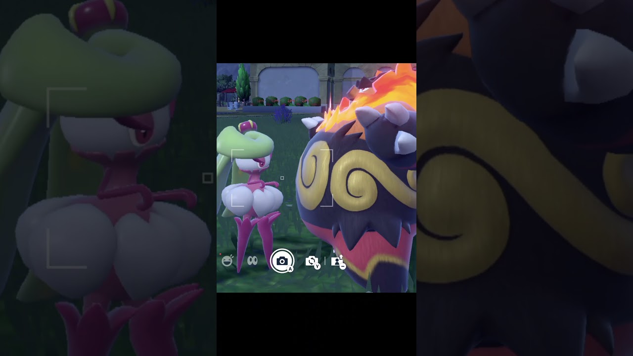 【Pokemon Scarlet & Violet】Tsareena vs Emboar! #shorts