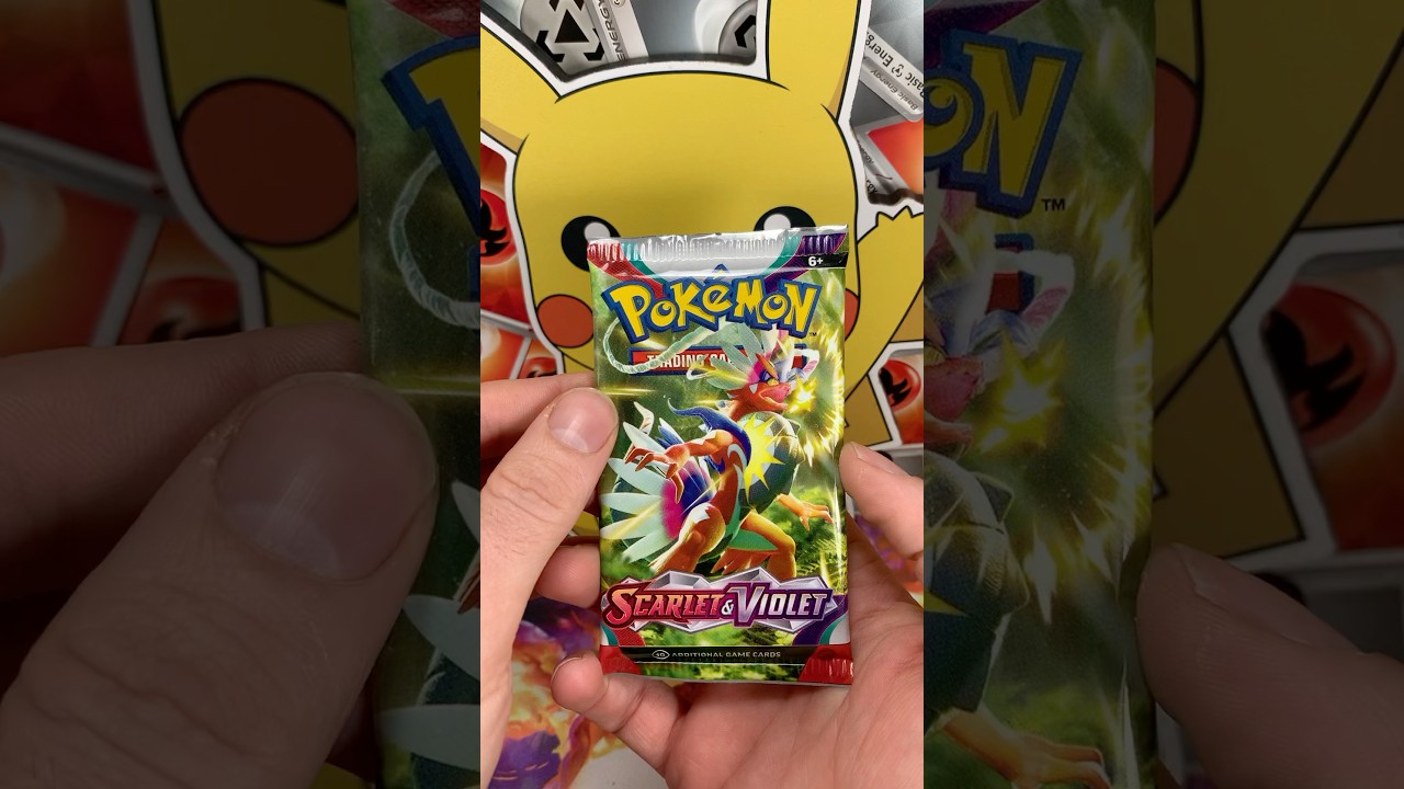 Daily Pack Pull #pokemonscarletandviolet #pokemon #pokemoncards #pokemontcg #pokemonunite #pokémon