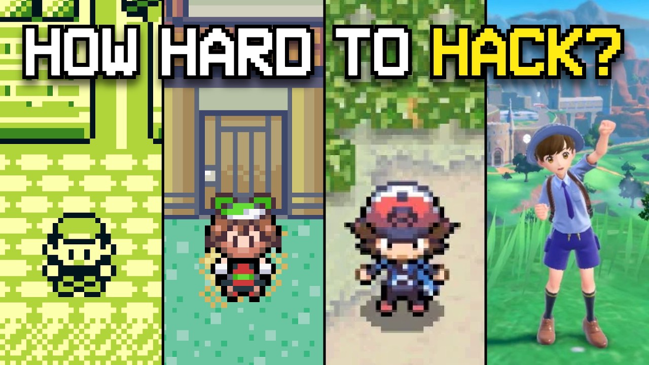 全てのポケモンゲームをROMハックするのはどれくらい難しいですか?