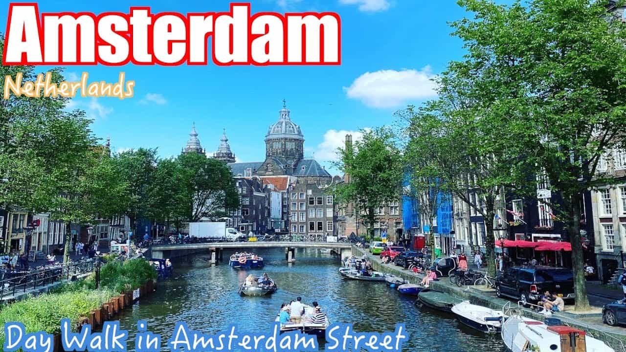 Netherlands アムステルダム旅 オランダ Day Walk In Amsterdam Street 観光 世界一周 Vlog 海外旅行 国内旅行 まとめ動画